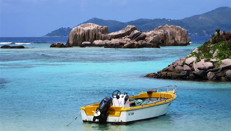 La Digue, jeden z ostrovů souostroví Seychely